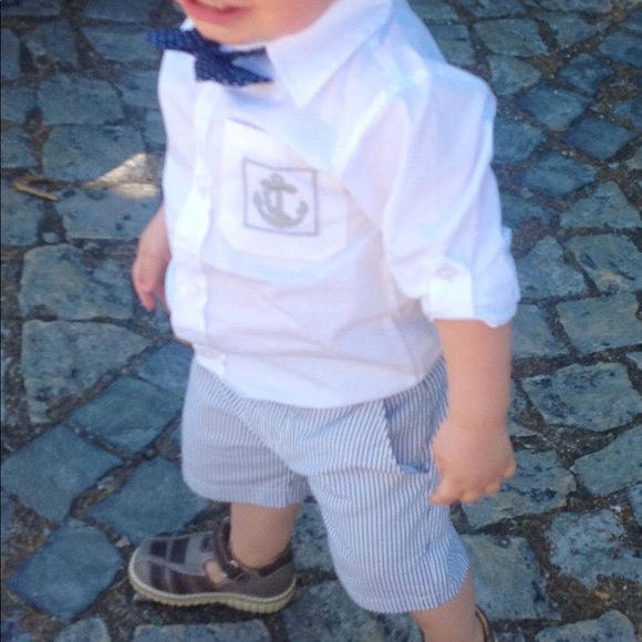 SET- Shorts (24 months) & shirt(18 months)  set - Picture 2 of 8